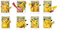Pikachu 30th Anniversary Collectible Figure Set – featuring a random Pikachu figure, matching Pokémon foil card, and 30th Anniversary Celebration booster pack