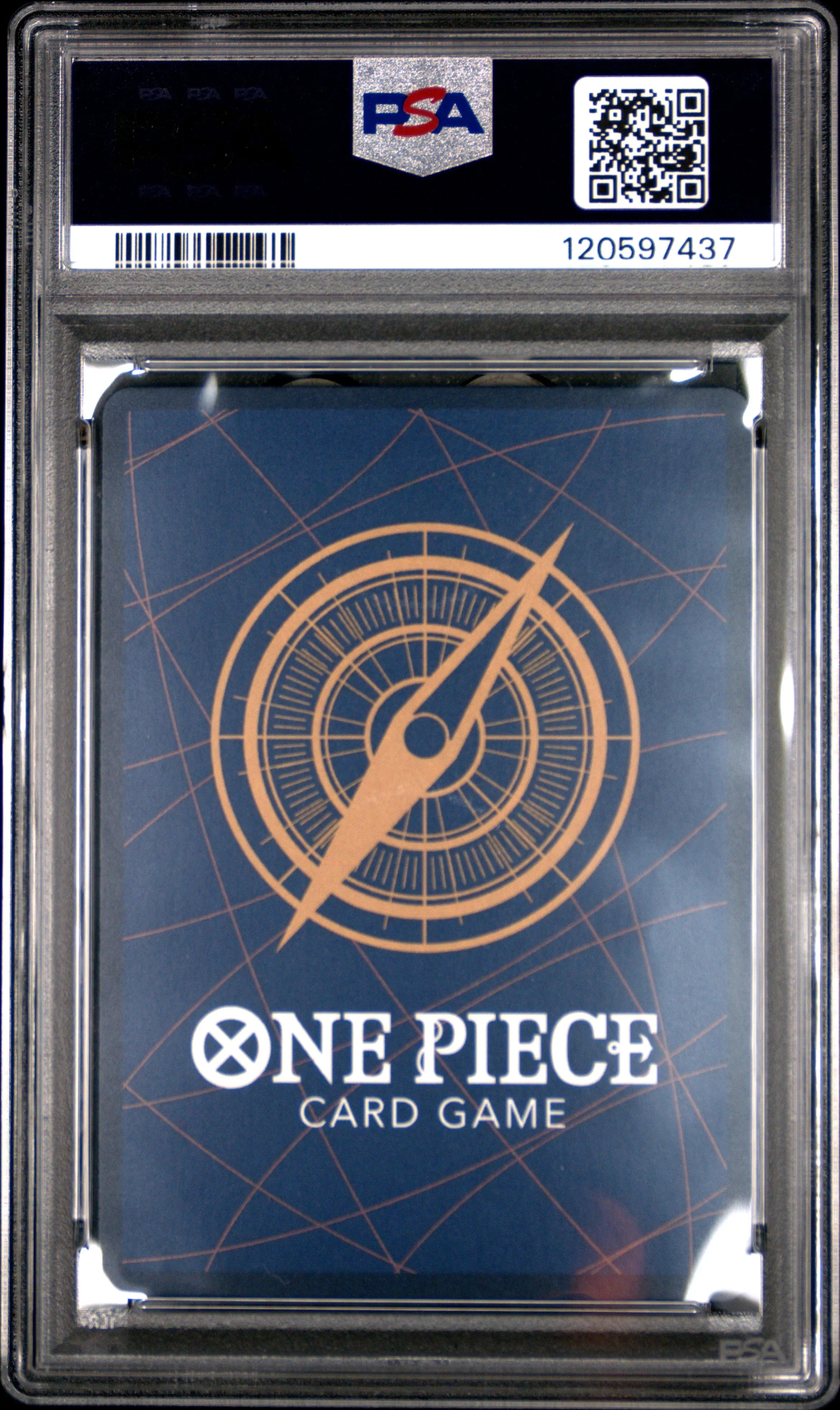 2025 one piece card game a fist of divine speed Monkey D Luffy One Piece A Fist of Divine Speed Manga Alt Art #118 PSA 10