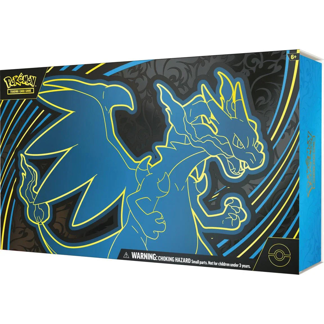 Charizard Collection Box Shop English Pokemon TCG Mega Charizard X ex Ultra-Premium Collection ...