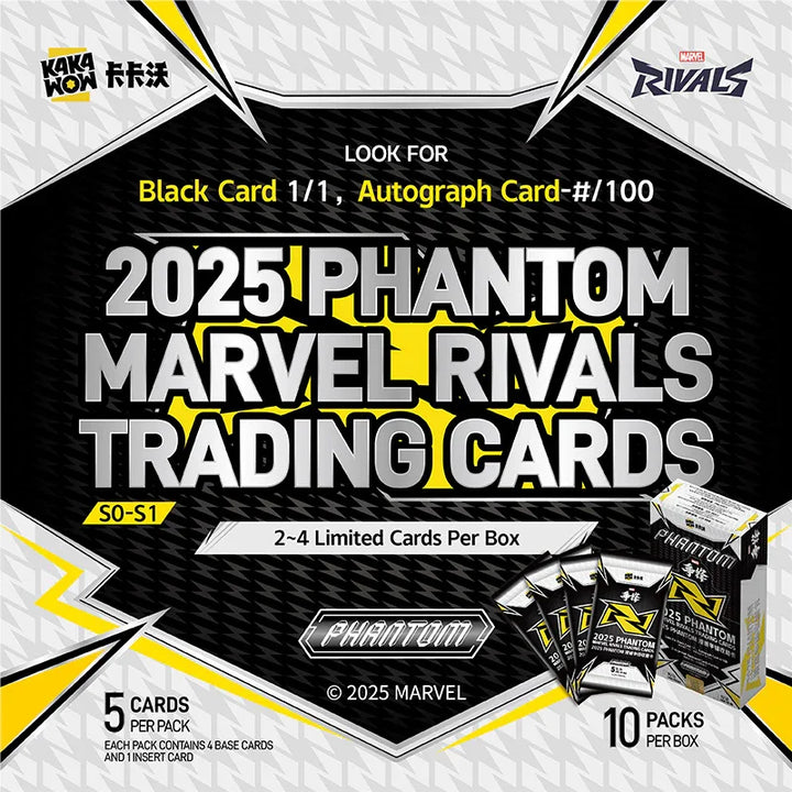 SHOP 2025 PHANTOM Marvel Rivals Trading Cards KAKAWOW – TCGHOBBY