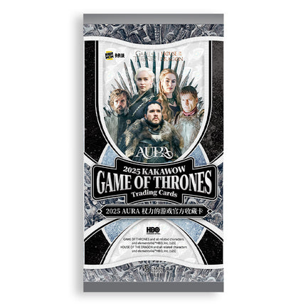 2025 AURA Game of Thrones Kakawow Trading Cards booster packs