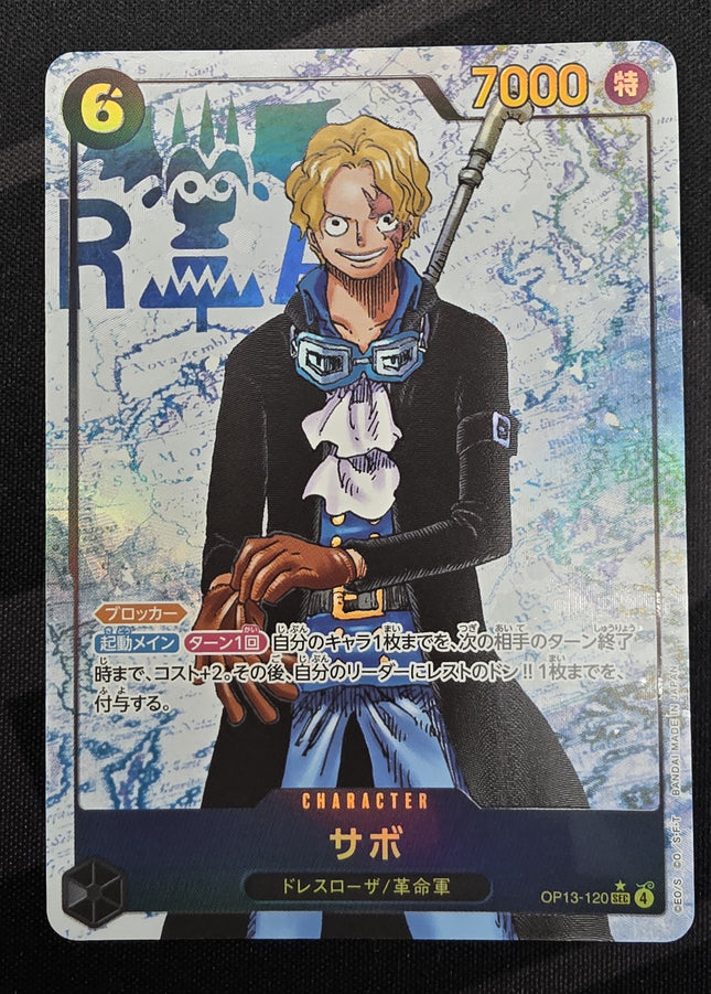 [Japanese] One Piece Card Game Sabo / サボ OP13-120