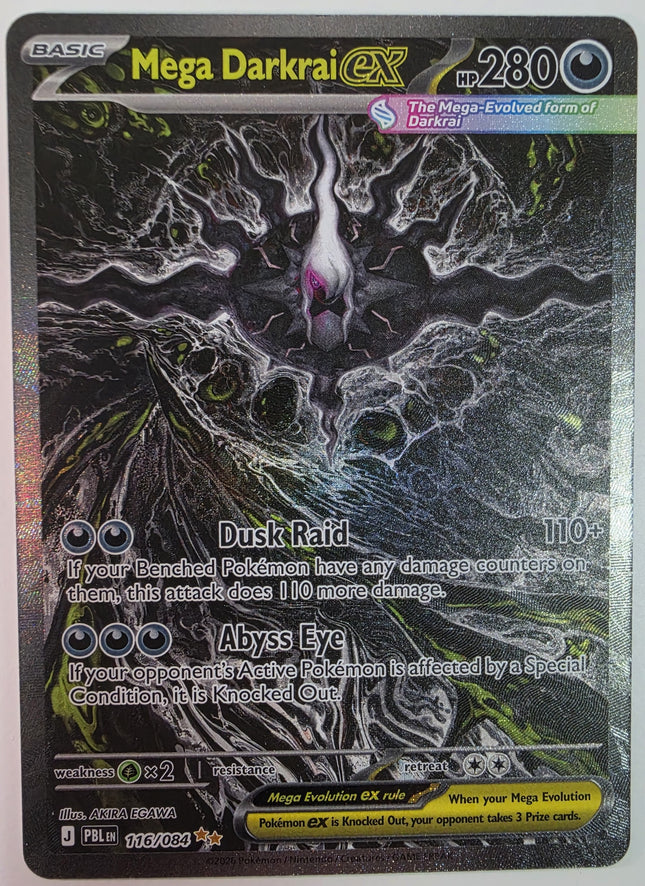 [English] PBLEN Mega Darkrai ex 116/084 SIR