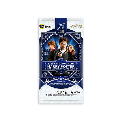 2026 AURA Harry Potter 25th Anniversary Blaster Kakawow Trading Cards Packs