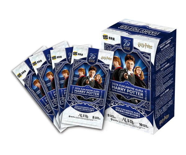Shop 2026 AURA Harry Potter 25th Anniversary Kakawow Trading Cards