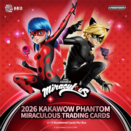 2026 PHANTOM Miraculous Kakawow Trading Cards artwork