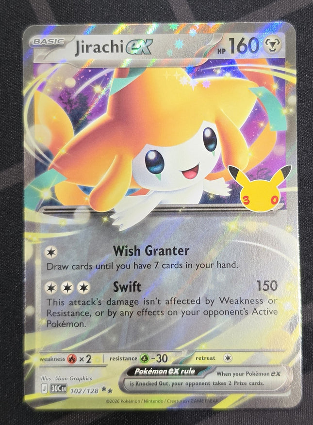 [English] 30C EN  Jirachi ex 102/128 DR