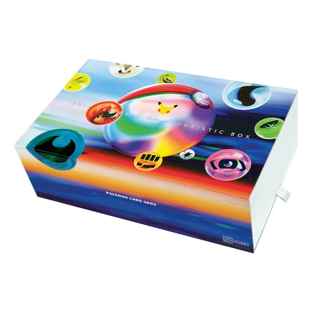 Traditional Chinese Pokemon 30th Celebration ETB Futuristic Box