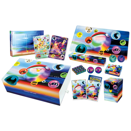 Traditional Chinese Pokemon 30th Celebration ETB Futuristic Box