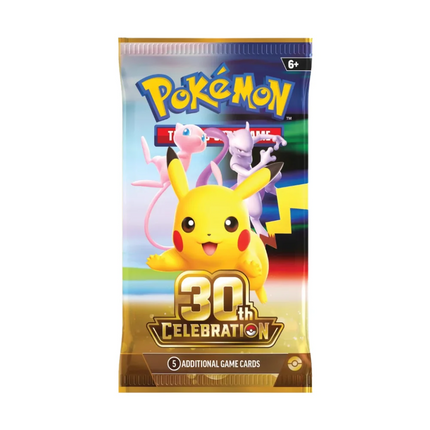Pokemon Mega Evolution 30th Celebration Booster Packs
