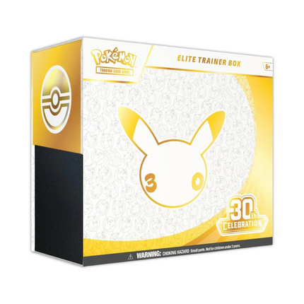 English Pokemon Mega Evolution 30th Celebration Elite Trainer Box