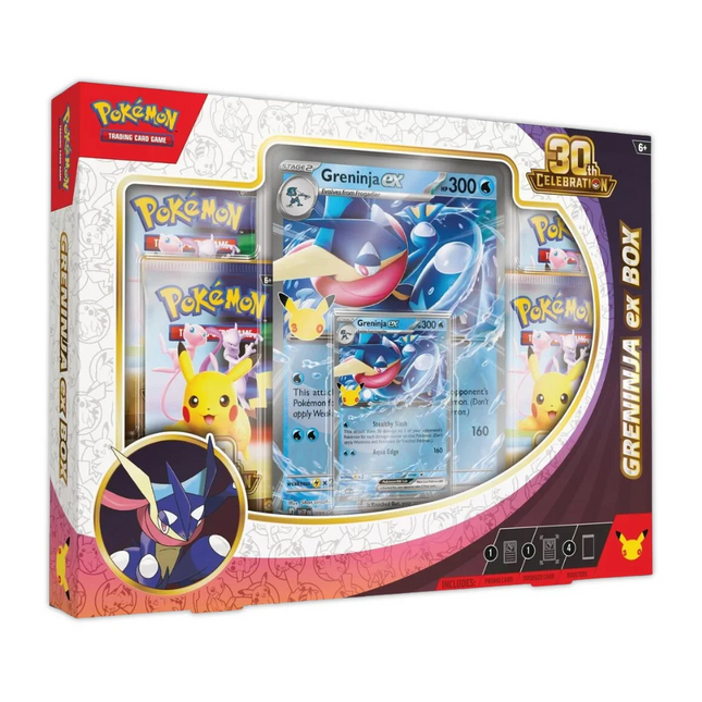 [English] Pokemon Mega Evolution 30th Celebration Greninja Ex Box