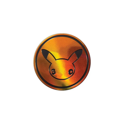 Pokemon Mega Evolution 30th Celebration Knock Out Collection Eevee Coin