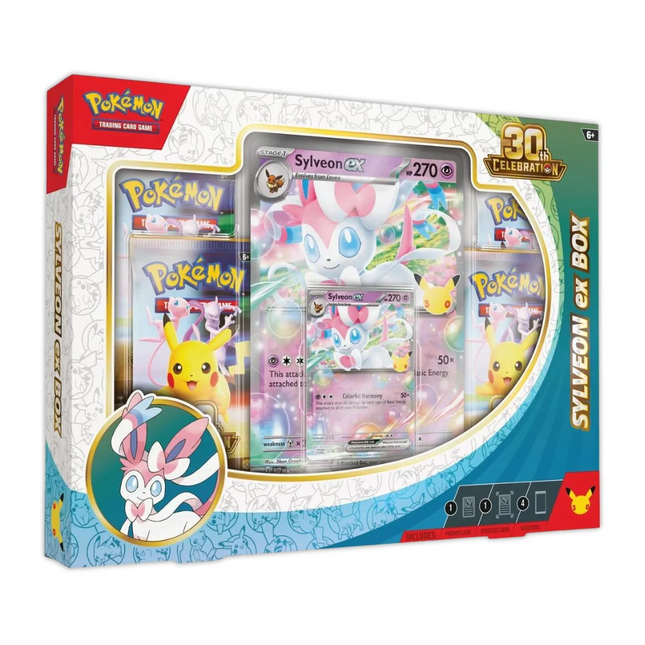 [English] Pokemon Mega Evolution 30th Celebration Sylveon Ex Box