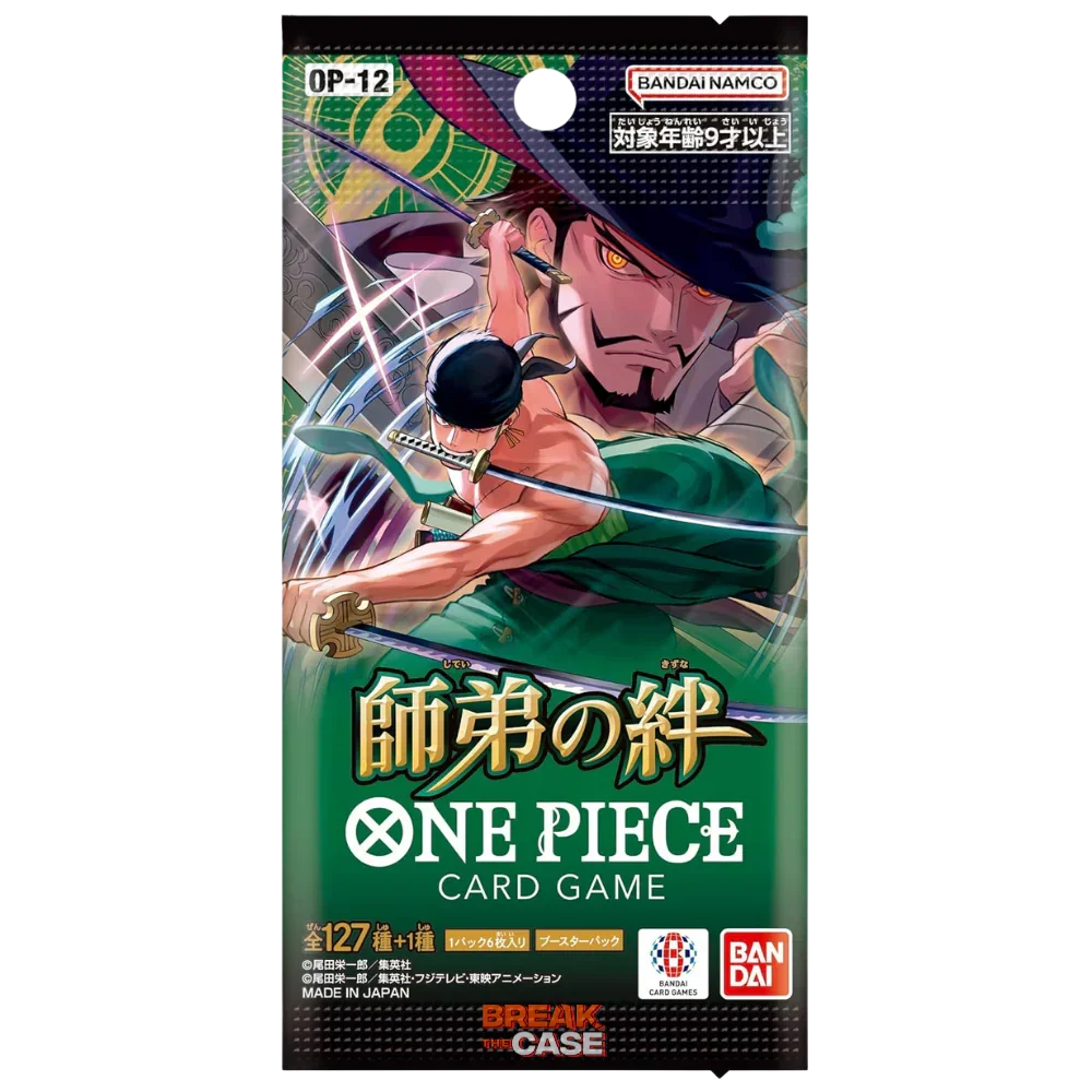 legacy of the master one piece card game Legacy of the Master Booster Pack One Piece Card Game OP-12 English OP12