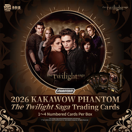 2026 KAKAWOW PHANTOM The Twilight Saga Trading Cards