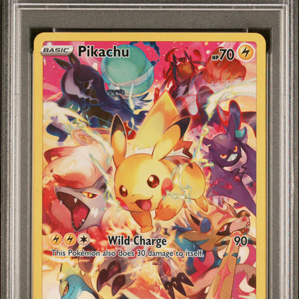 PSA 10 2023 POKEMON SWORD AND SHIELD CROWN ZENITH #160 FA/PIKACHU CROWN ZENITH