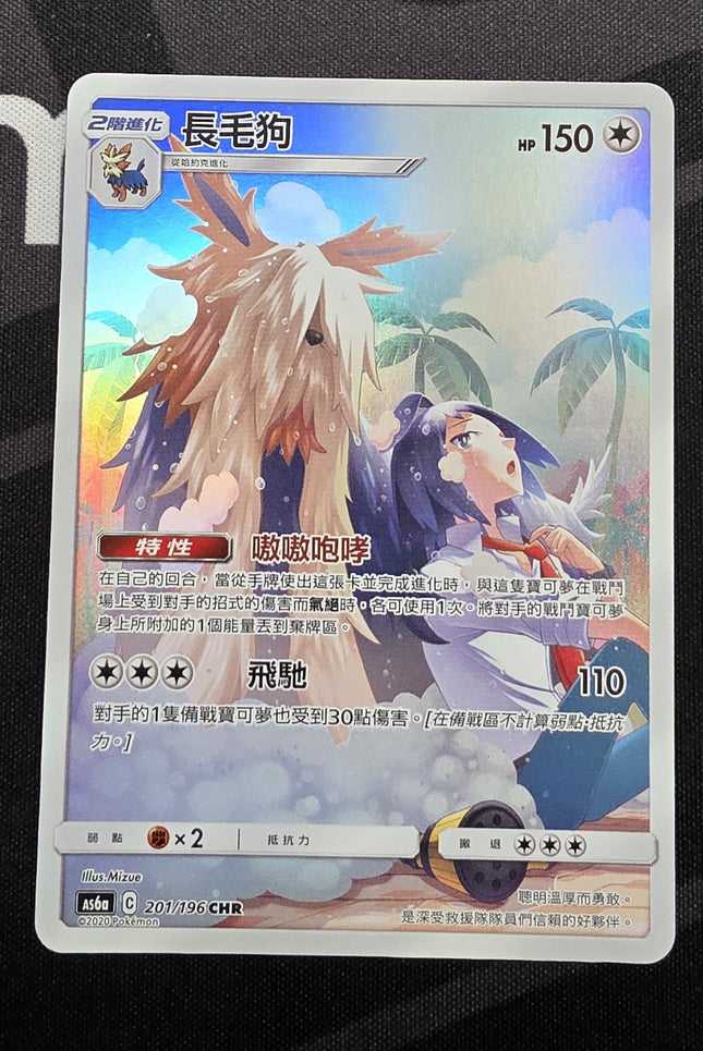 [Traditional Chinese] AS6a Stoutland /長毛狗 201/196 CHR