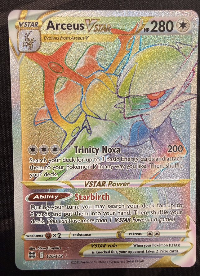 [English] Brilliant Stars Arceus Vstar  176/172 SR