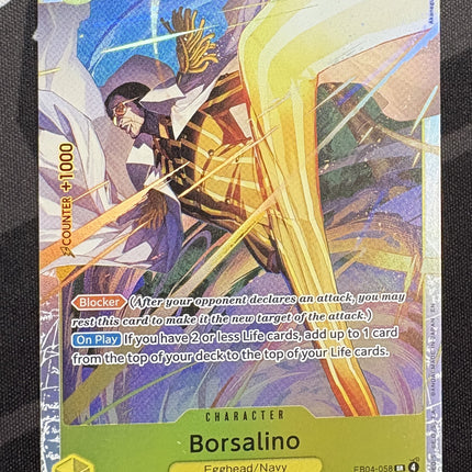 [English] One Piece Card Game Borsalino EB04-058 SR