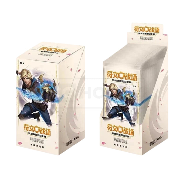 Chinese Riftbound League of Legends "Spiritforged" Slim Booster Box (Sealed)