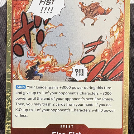 [English] One Piece Card Game  Fire Fist OP15-020 R