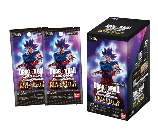 fbo4 booster box Dragon Ball Super CG: Fusion World 04 Ultra Limit (FB04) Booster Box –  Wright Cards main image 0