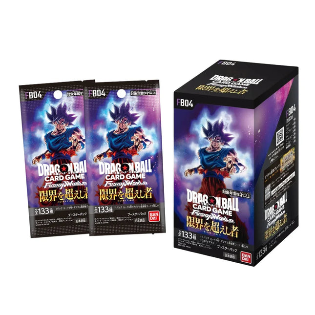 dragon ball booster box Shop Japanese Dragon Ball Super Fusion World FB04 Ultra Limit Booster Box – TCGHOBBY