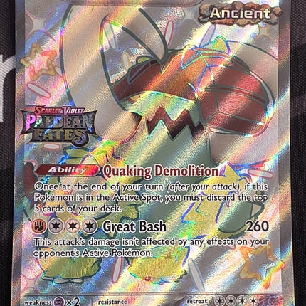 [English]  SVPEN Great Tusk ex 072 Black Star Promo