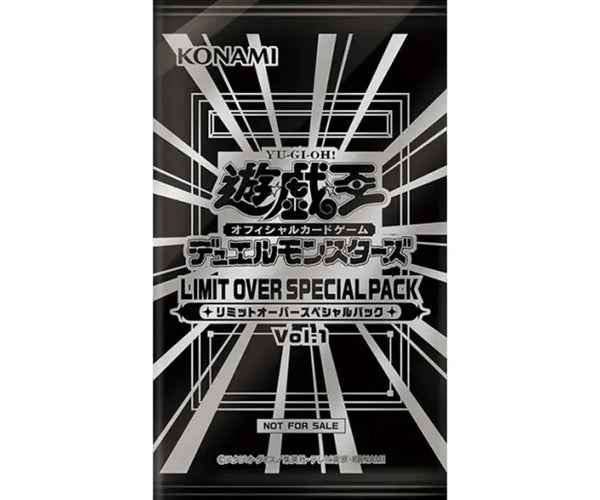 Shop Japanese Yu-Gi-Oh! Limit Over Special Pack Vol.1 Promo Pack  TCGHOBBY