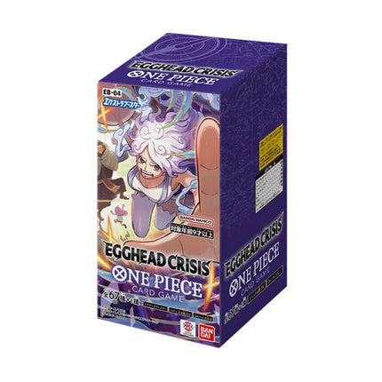 Japanese One Piece Card Game EB-04 Egghead Crisis Booster Box