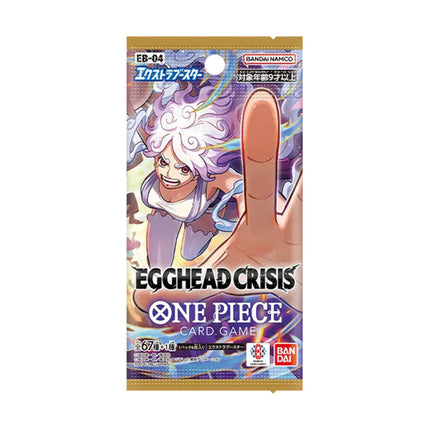 Japanese One Piece Card Game EB-04 Egghead Crisis Booster Pack