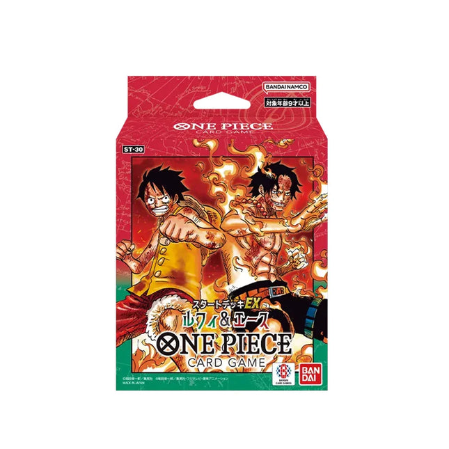 Japanese One Piece Card Game Starter Deck EX Luffy & Ace ST-30