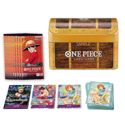 Japanese One Piece Card Game Treasure Chest Set TC01