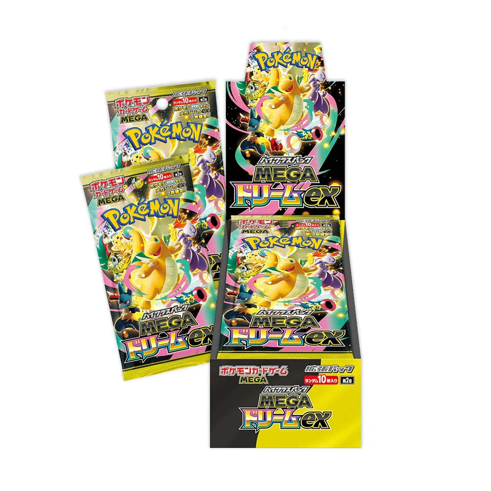 pokemon tag team booster box japanese Shop Japanese Pokemon Mega Dream m2a Booster Box – TCGHOBBY