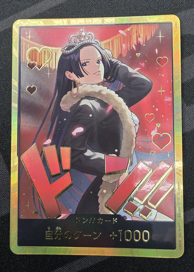 [Japanese] One Piece Card Game DON!! Card (Boa Hancock) (Gold) EB-03 Heroines Edition