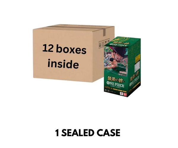 [Japanese] One Piece Card Game OP12 Legacy Of The Master Sealed Case