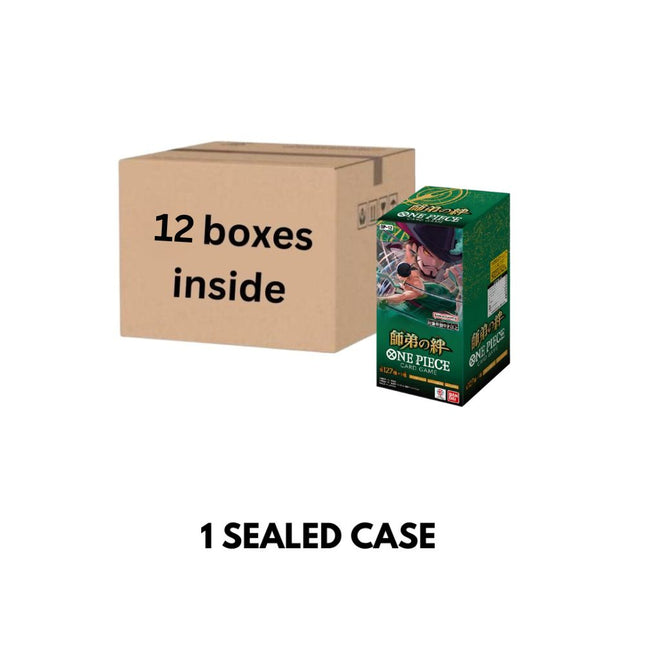 Japanese One Piece Card Game OP-12 Legacy Of The Master Sealed Case