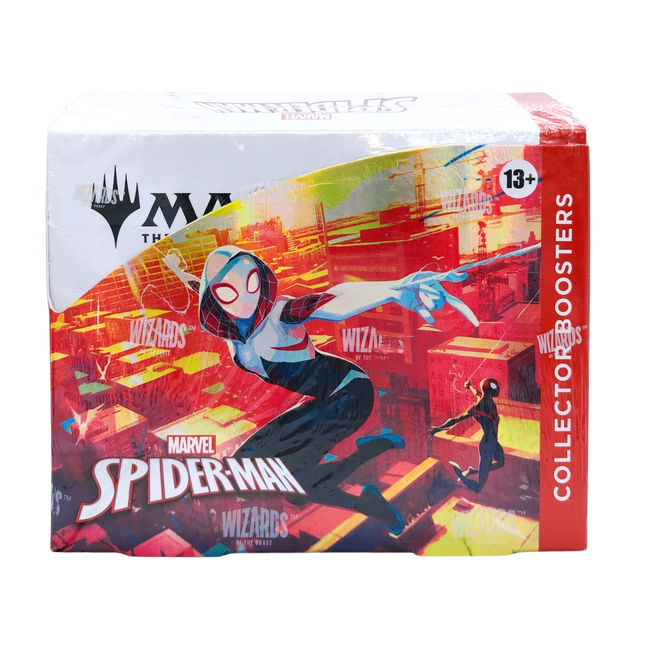 English Marvel SpiderMan Collector Booster Box New Sealed - Magic The Gathering