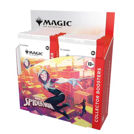 English Marvel SpiderMan Collector Booster Box New Sealed - Magic The Gathering