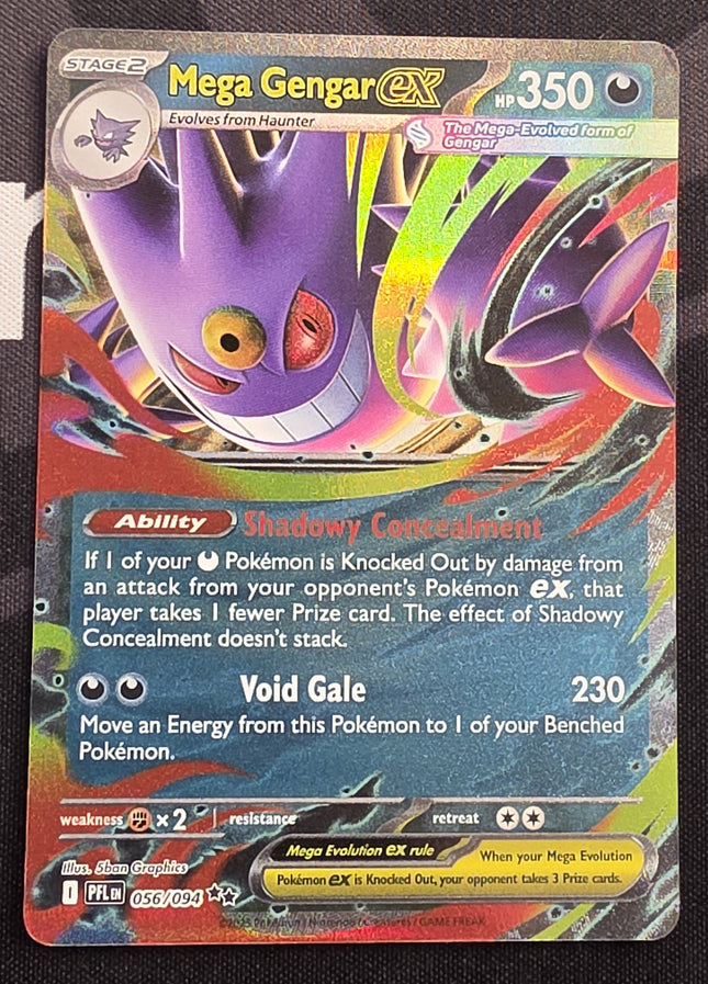 [English]  PFLEN Mega Gengar ex 056/094 RR