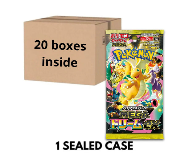 Shop Japanese Pokemon Mega Dream m2a Sealed Case TCGHOBBY Shop Japanese Pokemon Mega Dream m2a Sealed Case TCGHOBBY