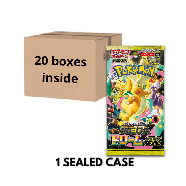 Japanese Pokemon Mega Dream m2aF Sealed Case