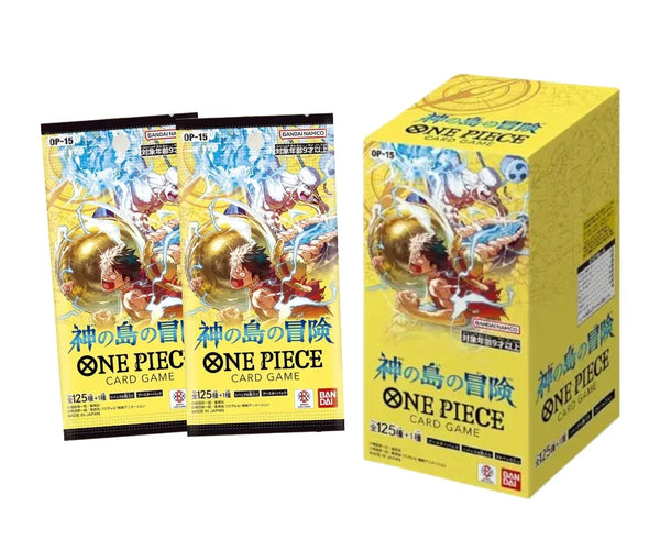 op booster boxes Shop Japanese One Piece Card Game OP-15 Adventure on KAMI's Island Booster  Box – TCGHOBBY