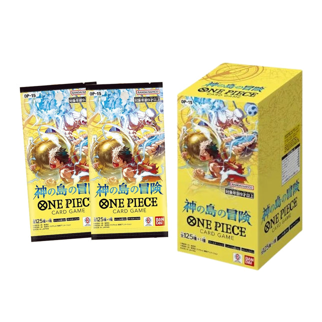 Japanese One Piece Card Game OP-15 Adventure on KAMI's Island Booster Box