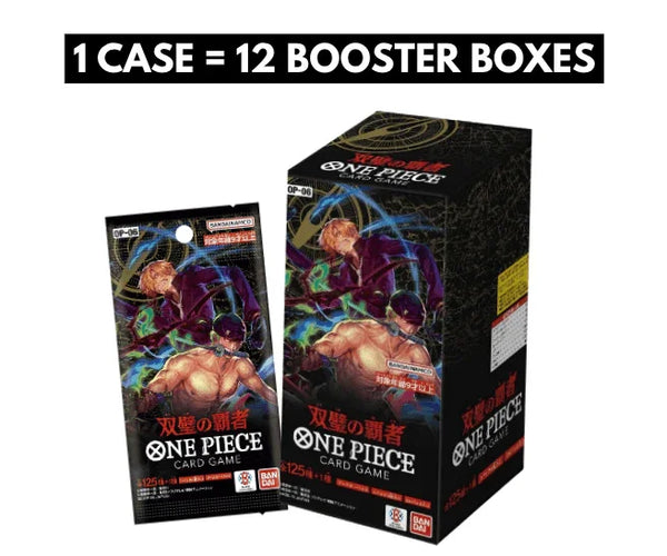 op06 booster box case One Piece Wings Of Captain Booster Box Case Opening OP-06 Unboxing Twin Champions Booster Pack OP06
