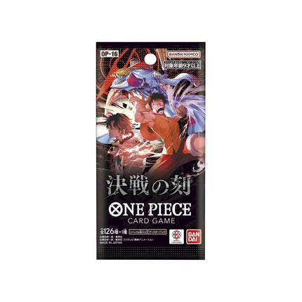 Japanese One Piece Card Game OP-16 The Moment of Decisive Battle Booster pack