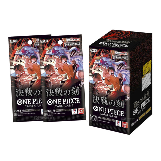 Japanese One Piece Card Game OP-16 The Moment of Decisive Battle Booster Box