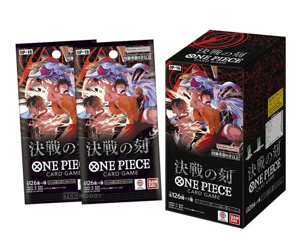Shop Japanese One Piece Card Game OP-16 The Moment of Decisive Battle Booster Box TCGHOBBY Shop Japanese One Piece Card Game OP-16 The Moment of Decisive Battle Booster Box TCGHOBBY