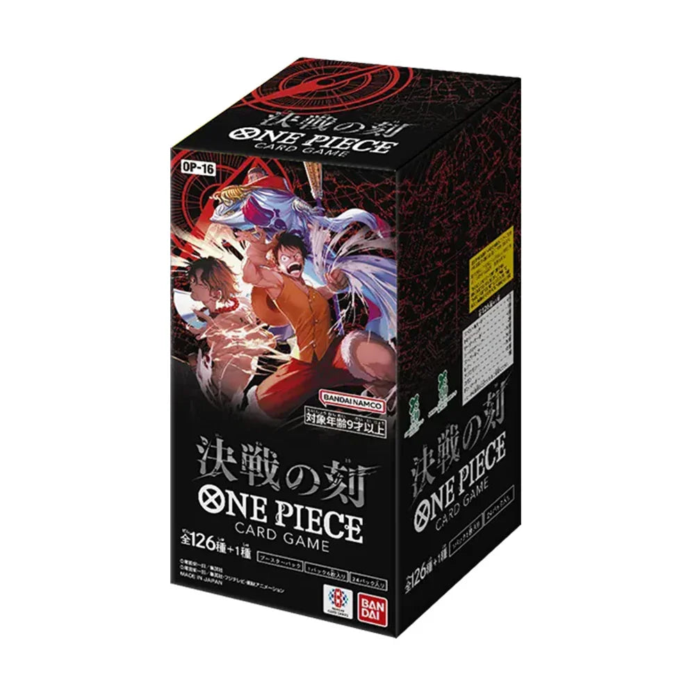 Shop Japanese One Piece Card Game OP-16 The Moment of Decisive Battle Booster Box TCGHOBBY Shop Japanese One Piece Card Game OP-16 The Moment of Decisive Battle Booster Box TCGHOBBY